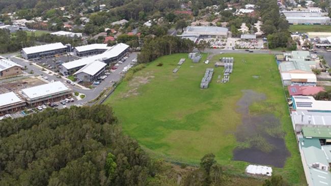 Lot 12 Bayshore Drive in Byron Bay, which is owned by Byron Shire Council. Picture: Byron Shire Council