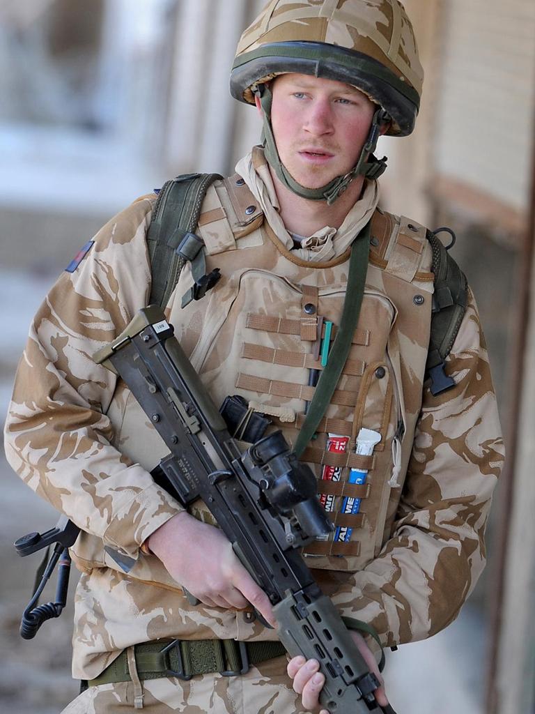 The Duke of Sussex admits he killed 25 people while serving in Afghanistan saying he is neither proud nor ashamed of ‘taking human lives’ as it was simply his job as a soldier. Picture: John Stillwell