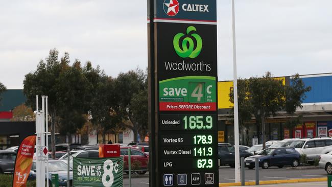 The days of predicting the cheapest petrol day are gone, the RACV says. Picture: David Crosling