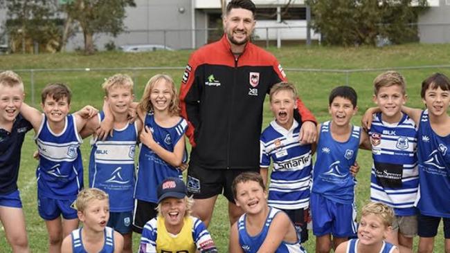 Gareth Widdop made sure the Thirroul Butchers Under 9s are fully booted