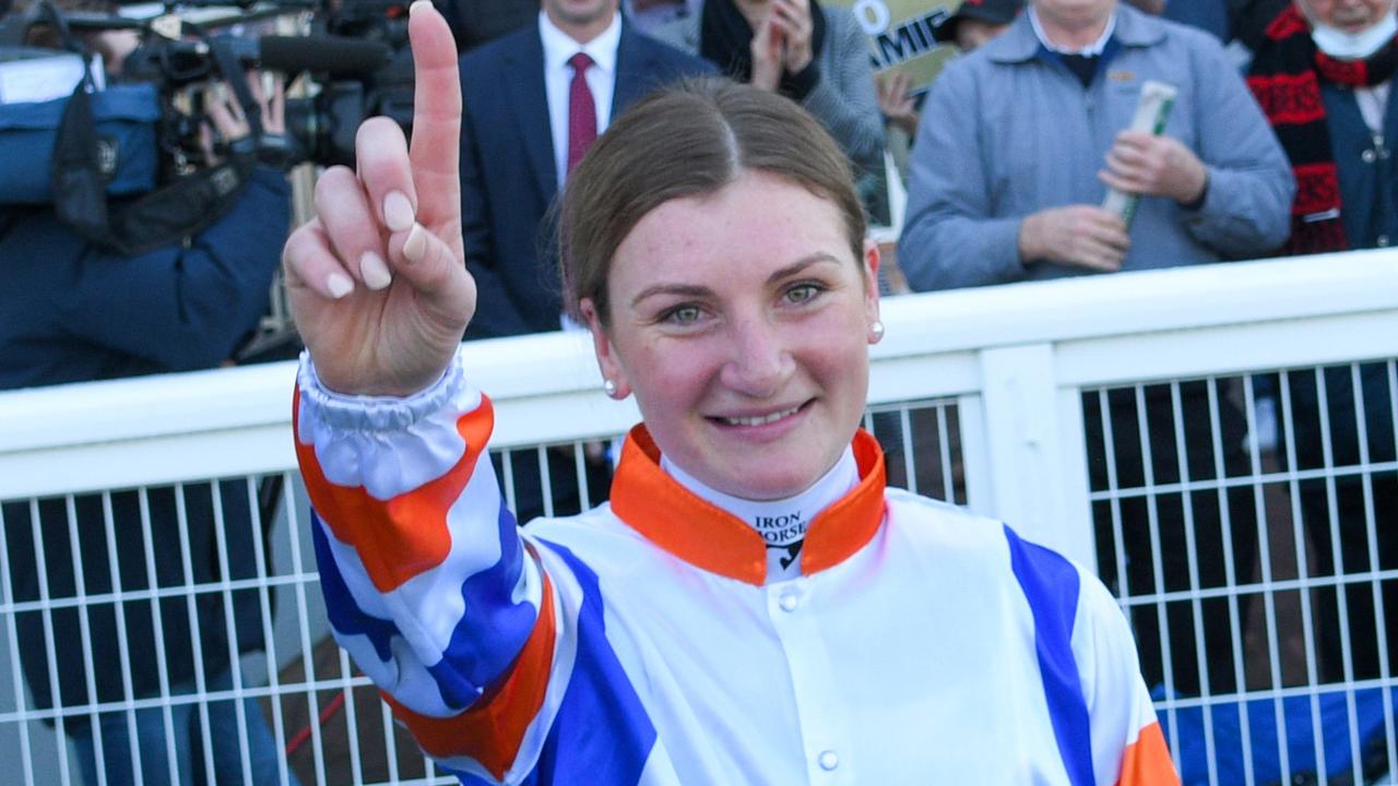 Star jockey Jamie Kah will miss the Melbourne spring carnival due to suspension. Picture: Vince Caligiuri/Getty Images