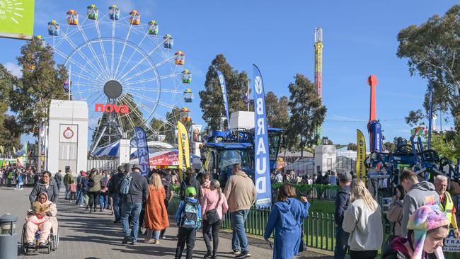 One way to escape the queues into the Royal Adelaide Show is to get a job there. Picture: File