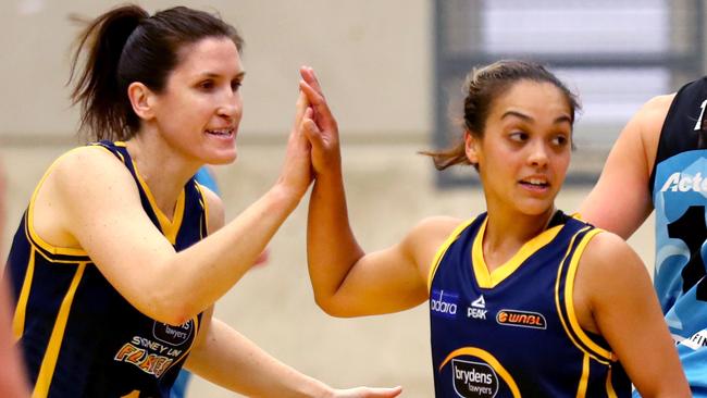 Belinda Snell and Leilani Mitchel are key the Flames’ change of fortunes.