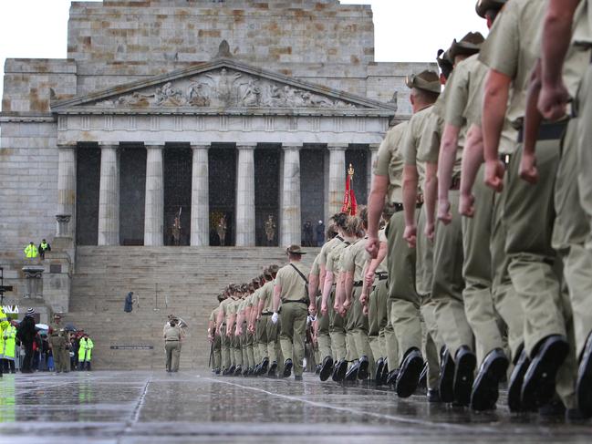 The terrorist planned an attack on an ANZAC Day march in Melbourne. Picture: Supplied