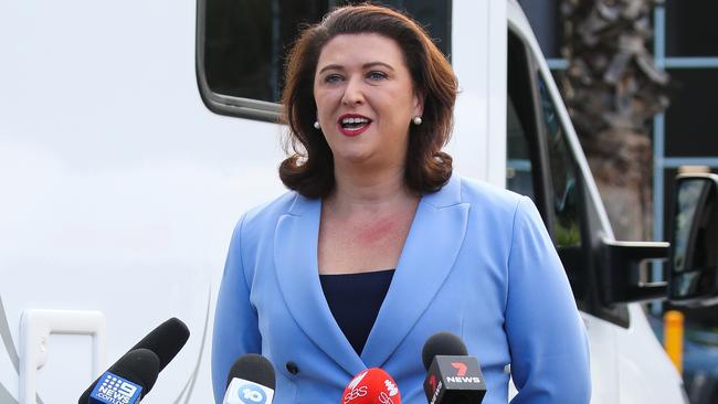 Minister Families and Communities, and Minister Disability Services Natasha Maclaren-Jones said accessibility is not a matter of her portfolio. Picture: NCA NewsWire / Gaye Gerard