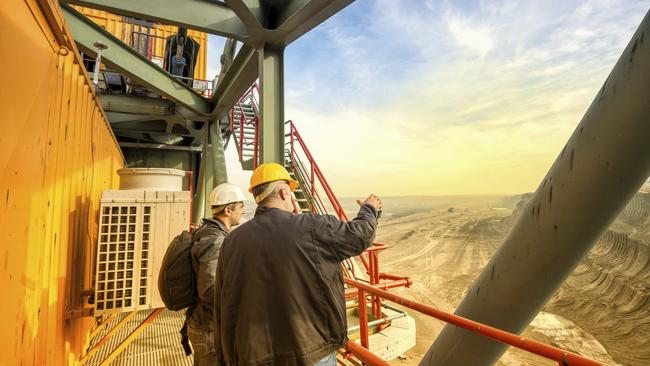 Mining, resources and energy job listings have made a come back. Picture: istock