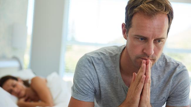Not being able to perform in bed can put a strain on relationships.