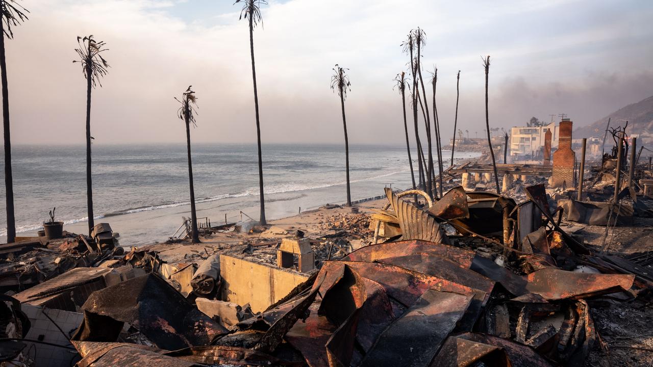 The Palisades Fire has destroyed over 10,000 structures, including homes of various celebrities (Photo by David Crane/Getty Images)