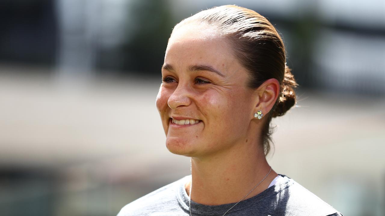 Australian tennis champion Ash Barty has been recognised with the Order of Australia. Picture: Chris Hyde/Getty Images