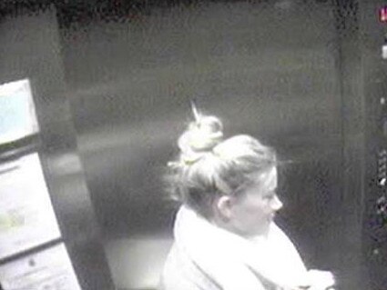 Johnny Depp said Amber Heard showed no sign of injury in this CCTV footage. Fairfax County Court