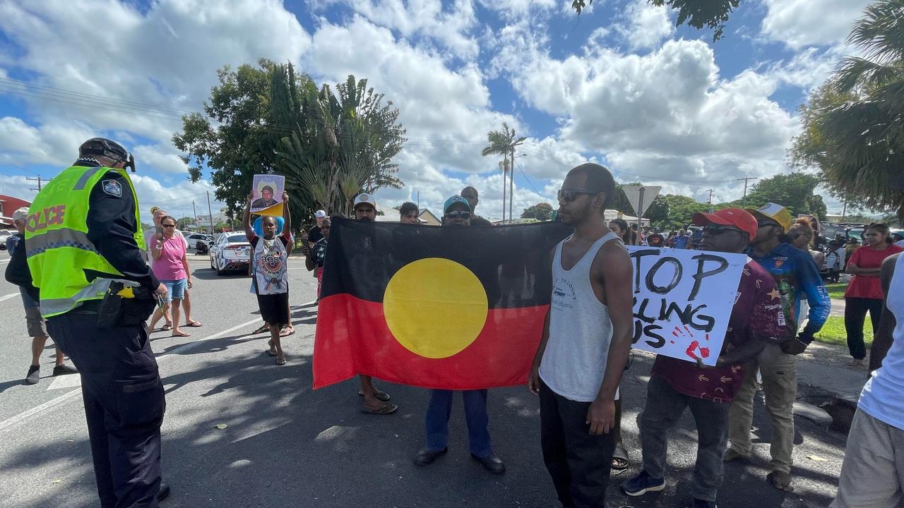 Fiery Protest Outside Mareeba Police Station After Shooting Death Of 27 ...