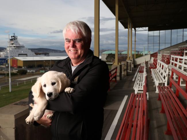 Scott Gadd at the Hobart Regatta Grounds. Picture: Nikki Davis-Jones