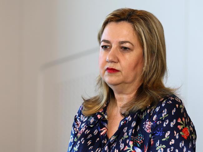 Premier Annastacia Palaszczuk took a step in the right direction in December, announcing a range of harsher penalties and sentencing requirements. Picture: NCA NewsWire/Tertius Pickard