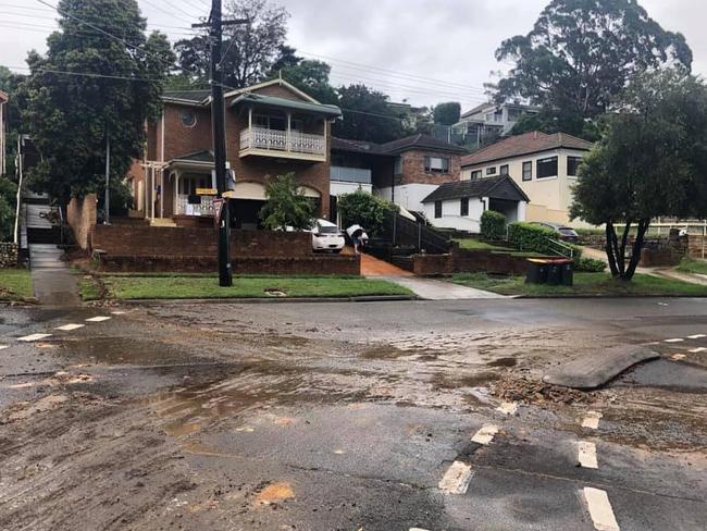 Sutherland Shire and St George storm pictures from Facebook, February 2020.