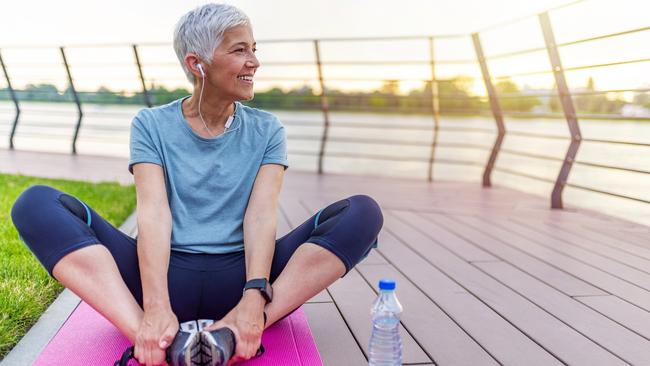 Stretching helps as we get older, but we also need to work on fitness and strength.