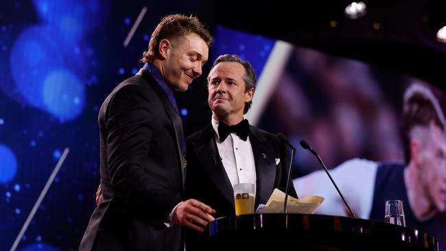 Hamish McLachlan loves the number two. (Photo by Dylan Burns/AFL Photos via Getty Images)