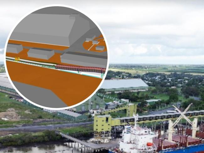 Construction of a new $20 million bulk goods conveyor facility at Bundaberg Port is just one of the upgrades scheduled.