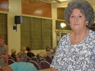 AGED CARE: Heather Mansell-Brown at the Bundaberg Aged Care Crisis meeting. Picture: Crystal Jones