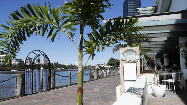 The view of the Brisbane River from Opa. Picture: Josh Woning