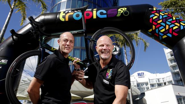 Tour of the Tropics co-founders Damien Ingram and Andy Taylor. PICTURE: ANNA ROGERS