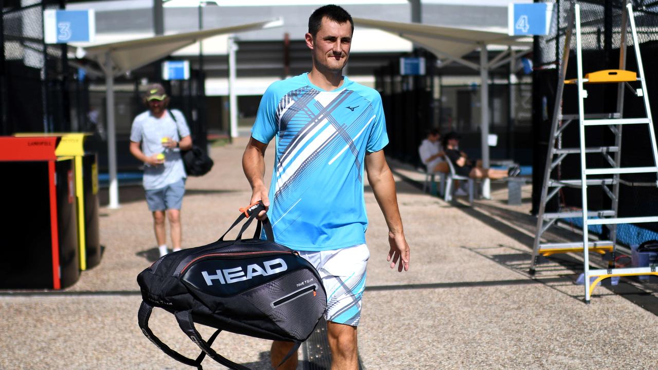 Bernard Tomic has been in good form during a tournament in Brisbane.