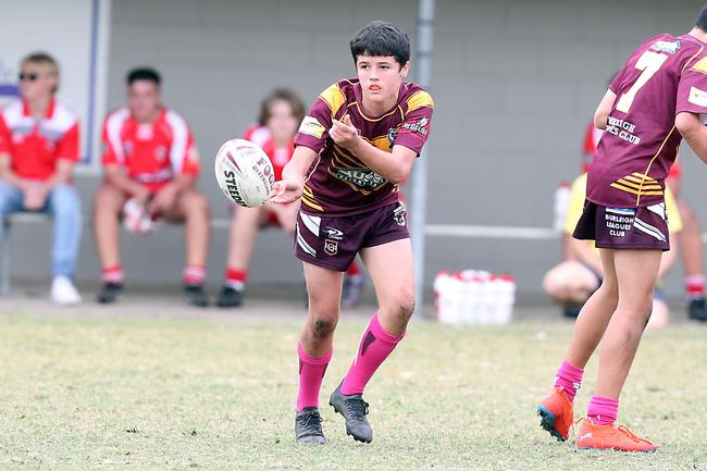 A Rugby League Gold Coast junior gala day at Burleigh Bears Junior Rugby League Club. Under 14s. 5 September 2021 Miami Picture by Richard Gosling