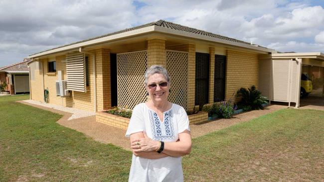 Diane didn&#39;t realise she would fall in love with Argyle Gardens and move in herself, while looking for a home for her Aunt Betty. . Picture: PAUL_BEUTEL