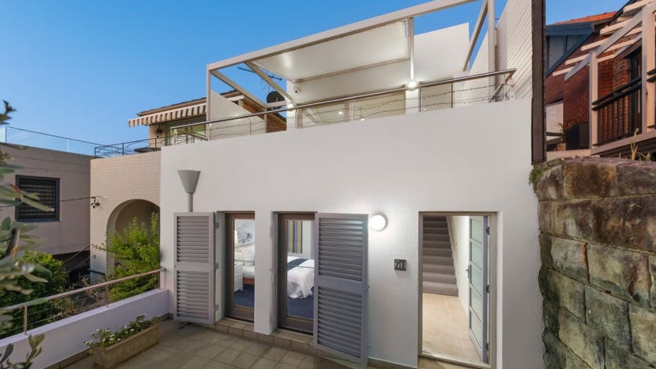 This Manly house sold at auction in March for $10.5m, $4.5m over reserve.