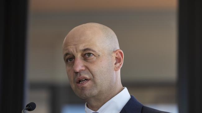 NRL CEO Todd Greenberg has hit back at Labor over talk it will quit the stadiums deal. Picture: AAP