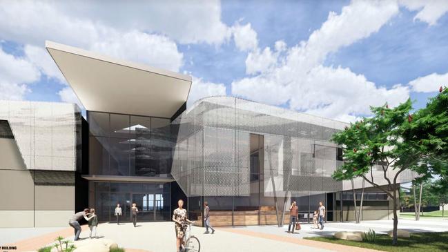 Artists' impressions of the new $104 million super school at Angle Vale. Picture: Supplied