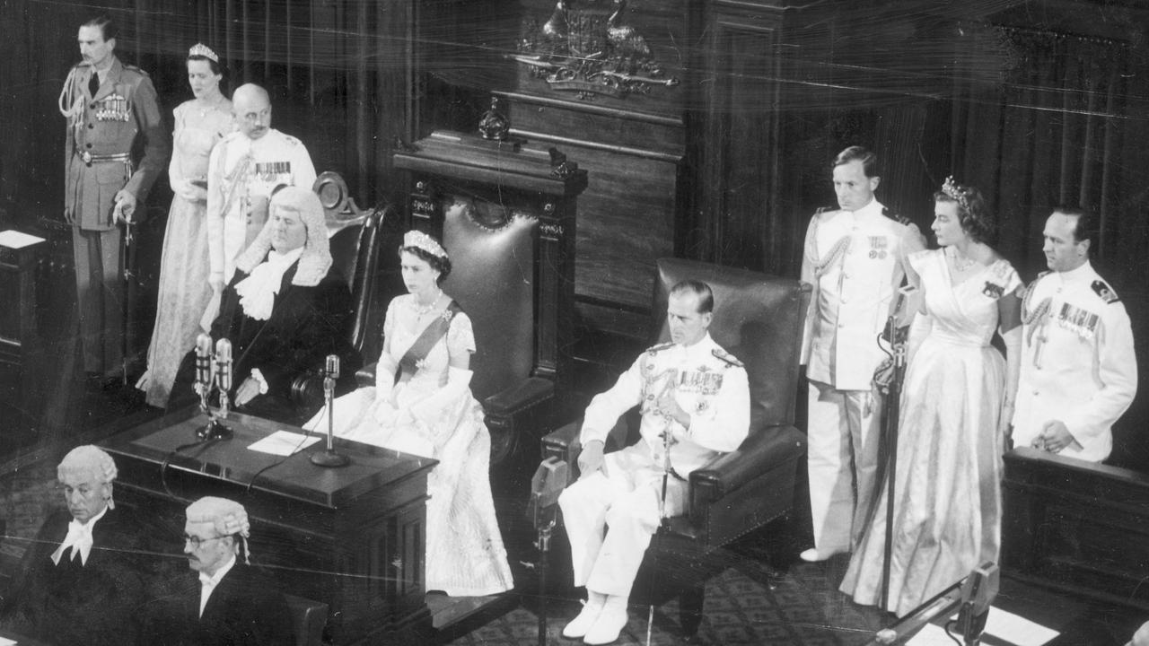 Queen Elizabeth opens the Australian Federal Parliament on this day in 1954.