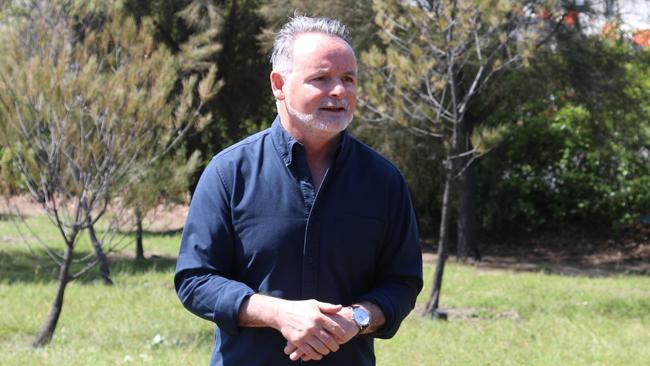 Independent MP David O'Byrne, president of the Southern Football League. Picture: Genevieve Holding