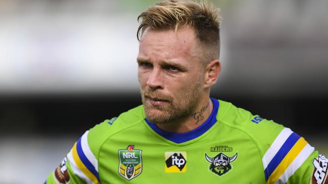 Blake Austin has paid the price for Canberra’s winless start to the season.