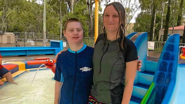 SERVICES NEEDED: Kaleb Dowling and his sister, Sascha, would benefit from more services for people with disabilities in the North Burnett.