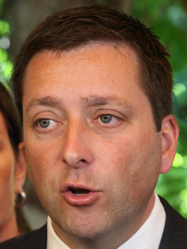 Leader of the Opposition Matthew Guy.