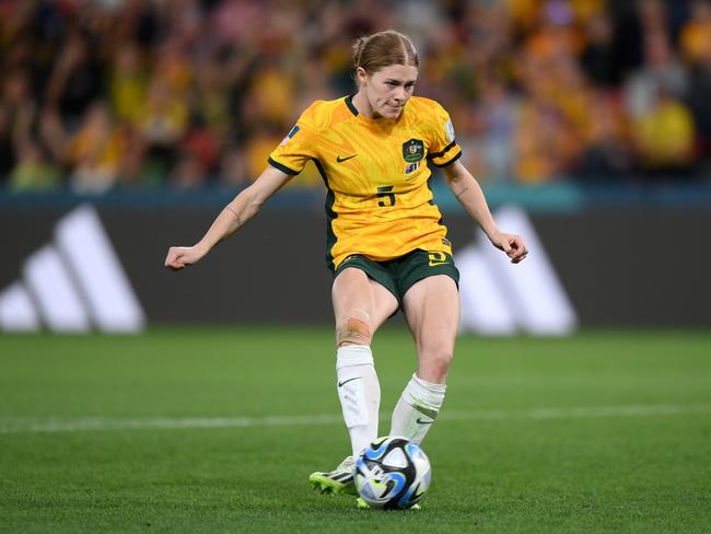 Cortnee Vine returns to the Matildas squad for next month’s match against Mexico. Picture: Justin Setterfield/Getty Images