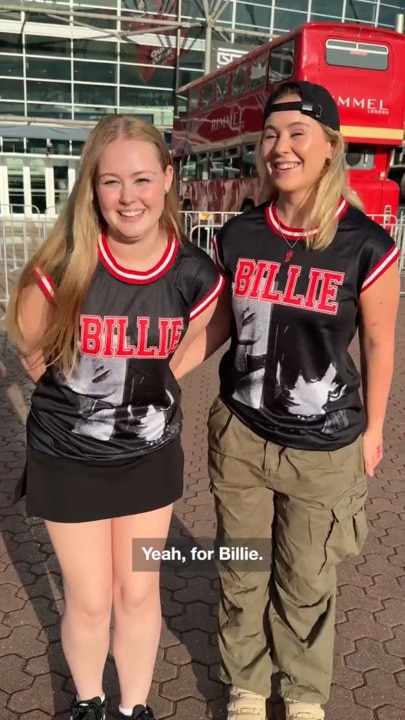 Hundreds of eager fans camp out for Billie Eilish