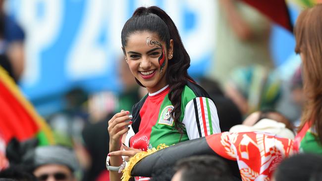Afghanistan supporters are seen during the ICC Cricket World Cup match between England and Afghanistan at the Sydney Cricket Ground, in Sydney, Friday, March 13, 2015. (AAP Image/Dan Himbrechts) NO ARCHIVING, IMAGES TO BE USED FOR NEWS REPORTING PURPOSES ONLY, NO COMMERCIAL USE WHATSOEVER, NO USE IN BOOKS WITHOUT PRIOR WRITTEN CONSENT FROM AAP