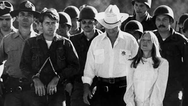 Martin Sheen (left) with Sissy Spacek in Badlands.