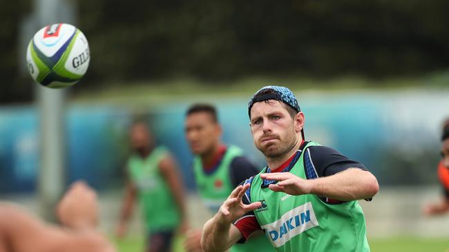 Bernard Foley during Waratahs training.