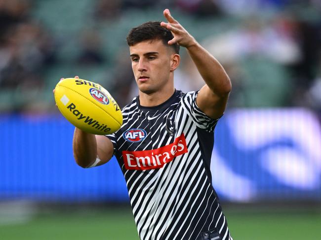 Nick Daicos bounced back against the Dogs. Picture: Quinn Rooney/Getty Images