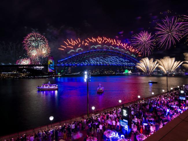 SYDNEY, AUSTRALIA - NCA NewsWire Photos - Sunday, 31 December, 2023:SYDNEY NEW YEARS EVE 2023Midnight fireworks at Sydney Opera House. Picture: NCA NewsWire  / Monique Harmer