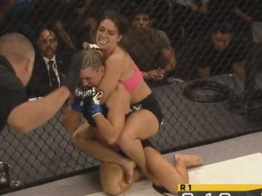 Mackenzie Dern didn't give Mandy Polk a second to think.