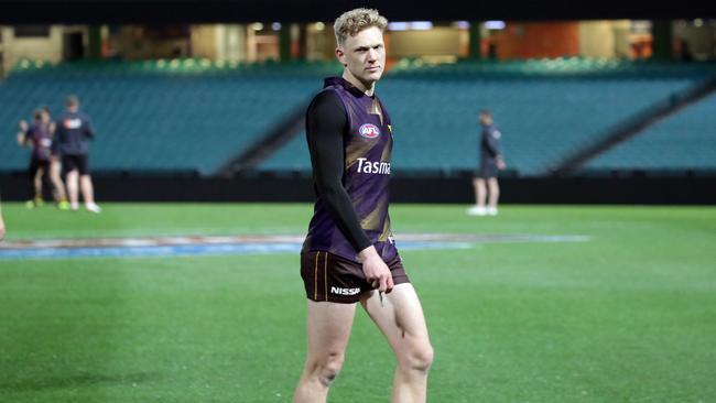 Clarko, please put James Sicily back in defence. Picture: Christian Gilles