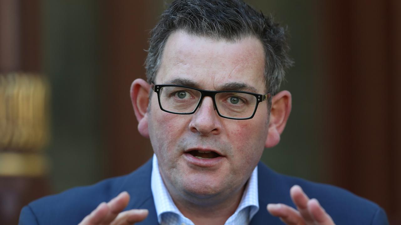 Daniel Andrews apologised for ‘disgraceful behaviour’ in his party. Picture: NCA NewsWire / David Crosling