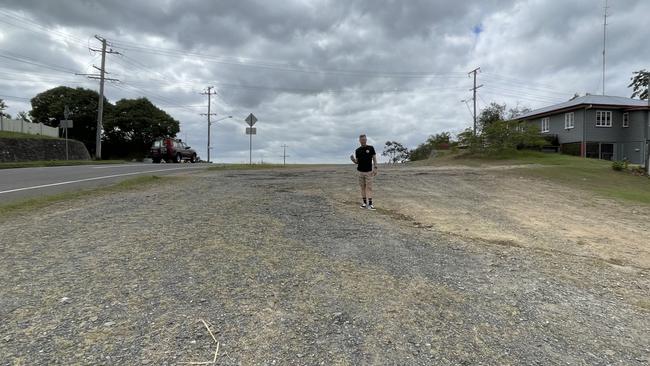 Mr Harris said he has been told by TMR and Gympie Regional Council it is not their responsibilities, with TMR further saying the stretch between the kerb and the start of homes is managed by the council.