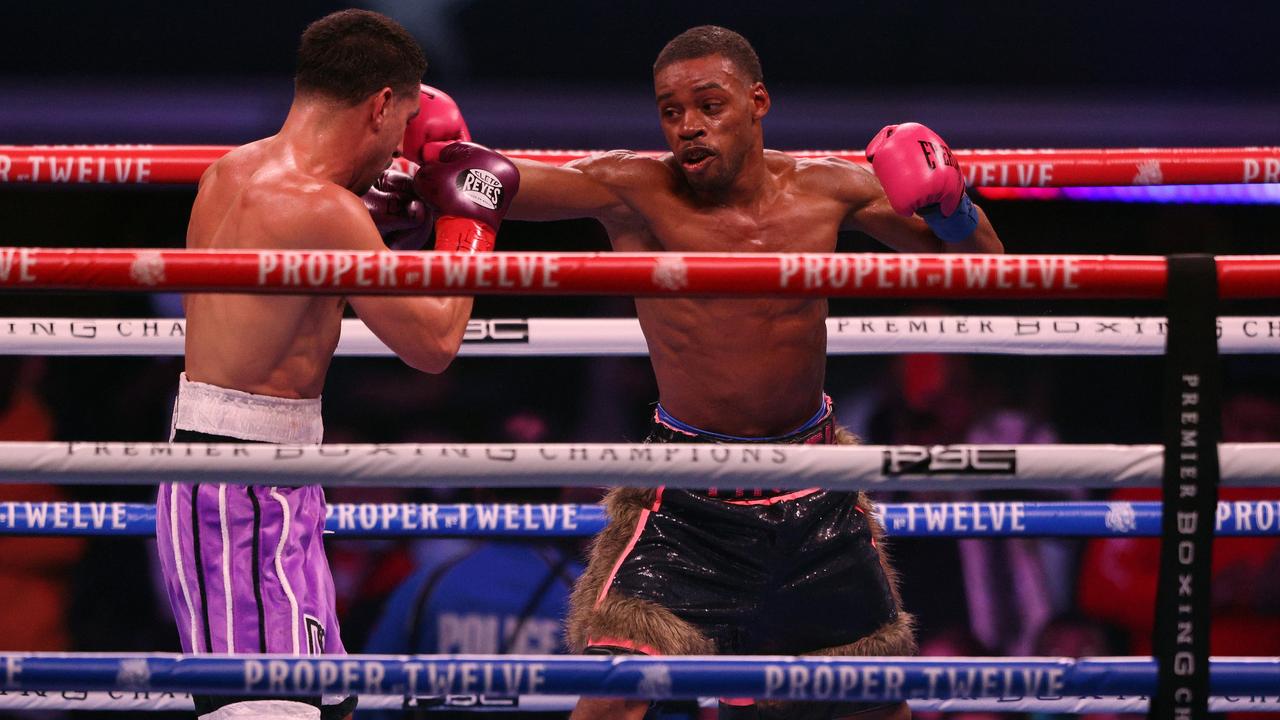 Errol Spence Jr. is undefeated in the ring. (Photo by Ronald Martinez/Getty Images)