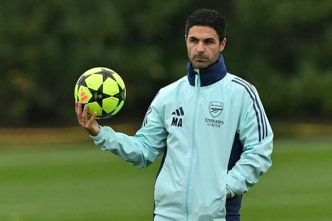 Mikel Arteta is preparing his injury-depleted Arsenal squad for a tough test against Liverpool