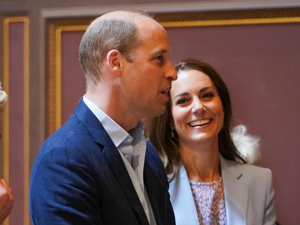 The couple appeared thrilled with the results. Picture: Getty Images