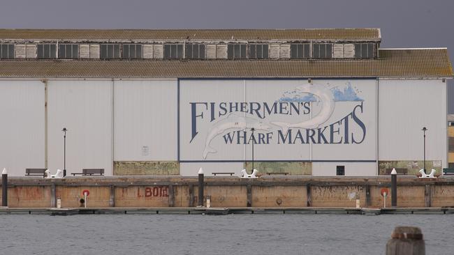 The Fishermen's Wharf Market building in Port Adelaide. Picture: Chris Walls